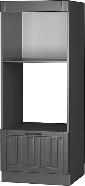 Szafka do mikrofalówki ciemnoszary 60x58.1x153.6 fame-line