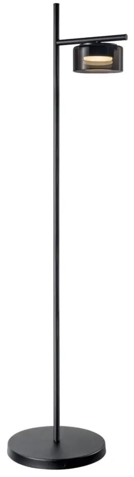 Lampa stojąca LED OFELIA 1xGX53/6W/230V czarna/przydymiona