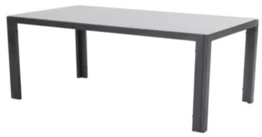 LUNA ACTIVE szary - zestaw ogrodowy aluminiowy 6+1