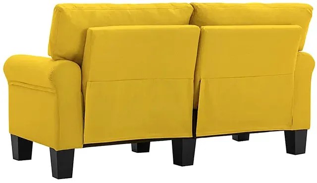 2-osobowa żółta sofa - Alaia 2X