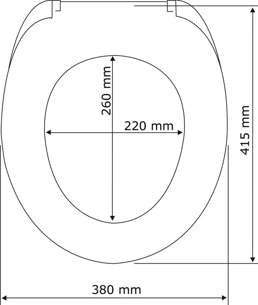 Deska sedesowa PRIMA - MDF, WENKO