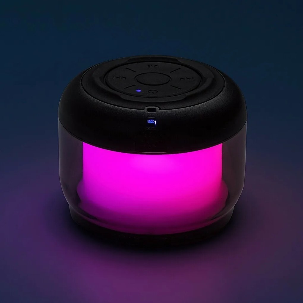 Rabalux 76110 Lampa stołowa LED z głośnikiem Radelia, RGB, Bluetooth, 3 W, IP20
