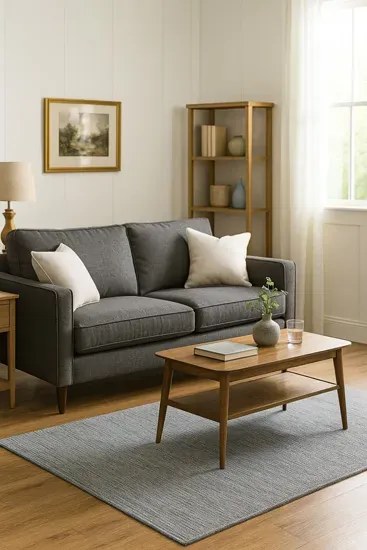 Brązowo-niebieski zewnętrzny dywan 120x170 F2-N69