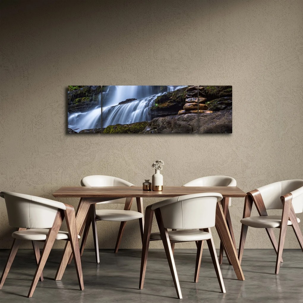 Obraz wodospadu (170x50 cm)
