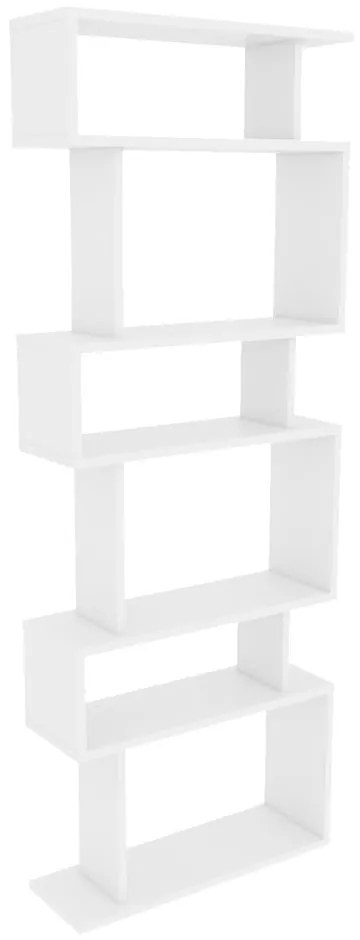 Biały regał 60x160 cm Bates – Kalune Design