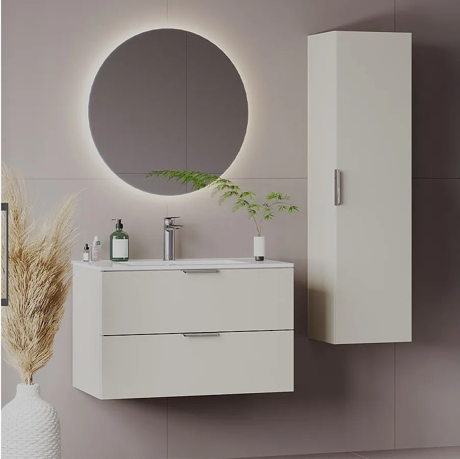 Kaszmiorwa Szafka do Łazienki Słupek Wysoki 1 Drzwi Pile