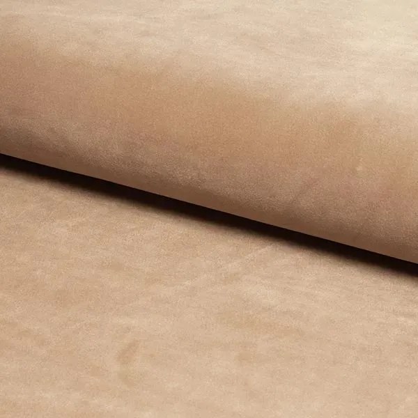 Łóżko tapicerowane SIERRA VELVET 90x200 beżowe SIGNAL