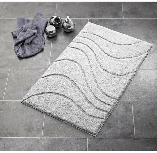 RIDDER 729307 Mata łazienkowa La ola z powłokąantypoślizgową 60 x 90 cm, szara