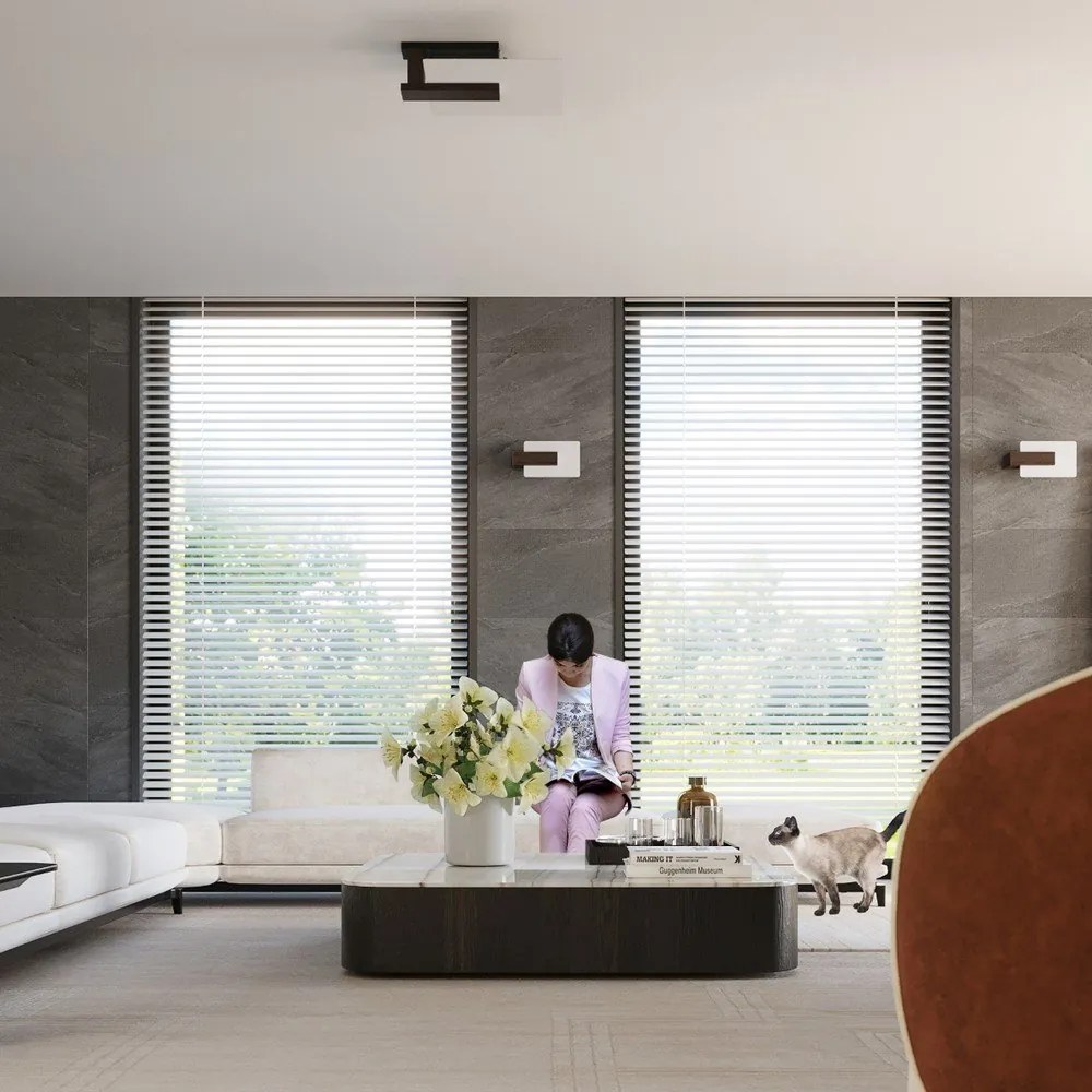 Ciemnobrązowy kinkiet Parola – Sollux