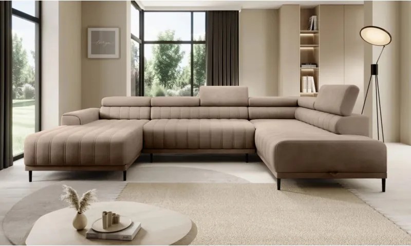 Narożnik CALDO XL z funkcją spania WERSAL