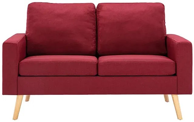 2-osobowa sofa czerwone wino - Eroa 2Q