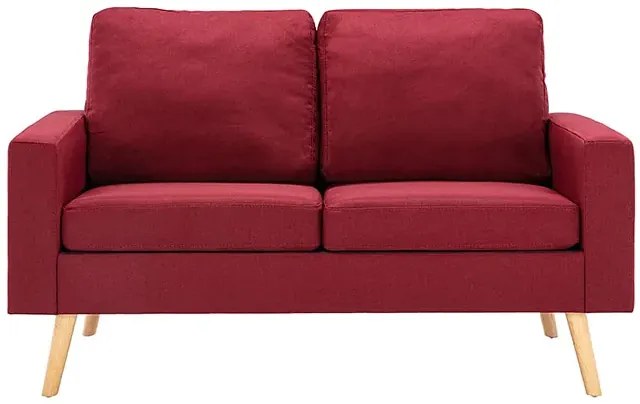 2-osobowa sofa czerwone wino - Muria 2Q