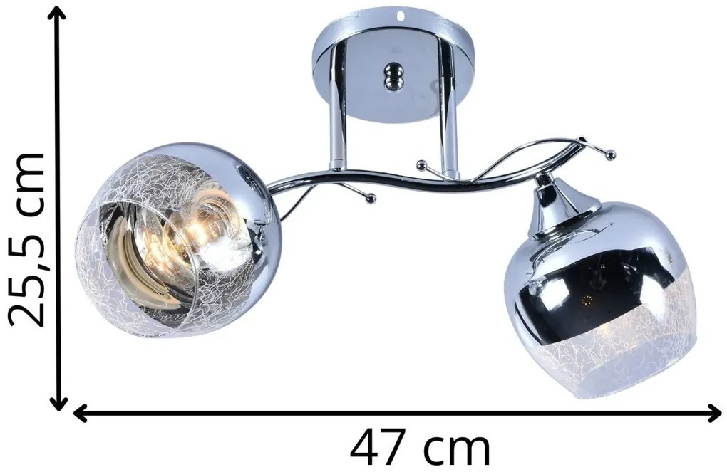 Nowoczesna lampa sufitowa - K4-W89