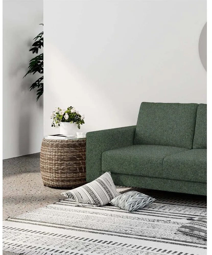 Ciemnozielona sofa 233 cm Fynn – Ghado