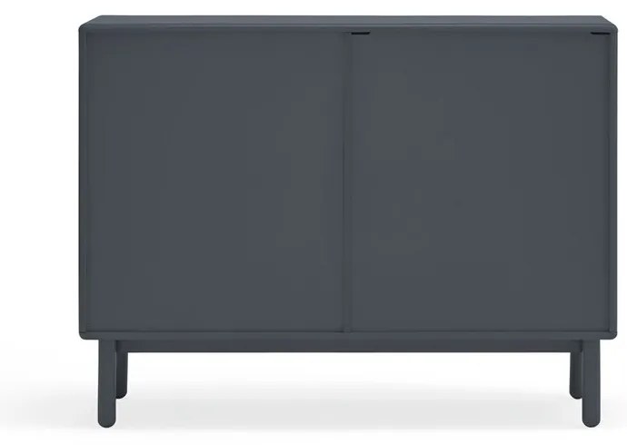 Ciemnoszara niska komoda 120x90 cm Corvo – Teulat
