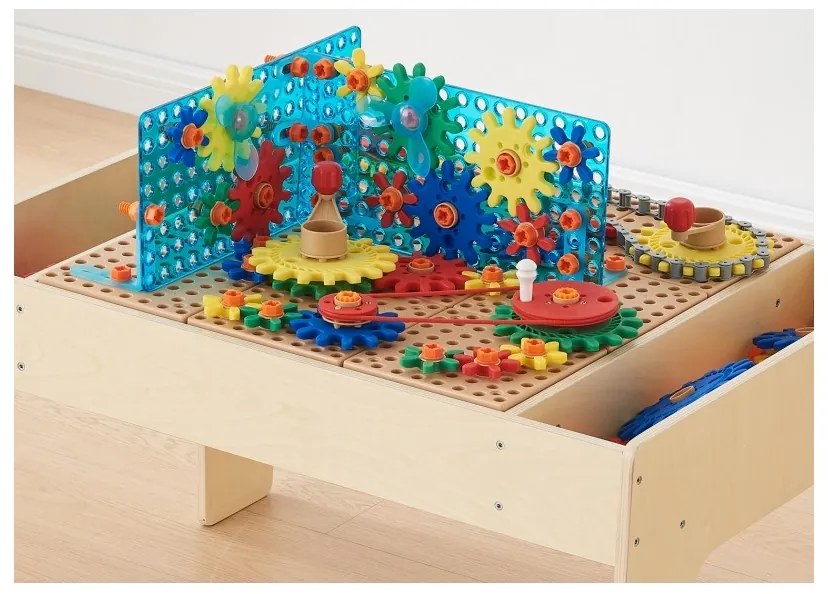 Masterkidz zestaw akcesoriów mix koła zębate do paneli ściennych stem 198 el.