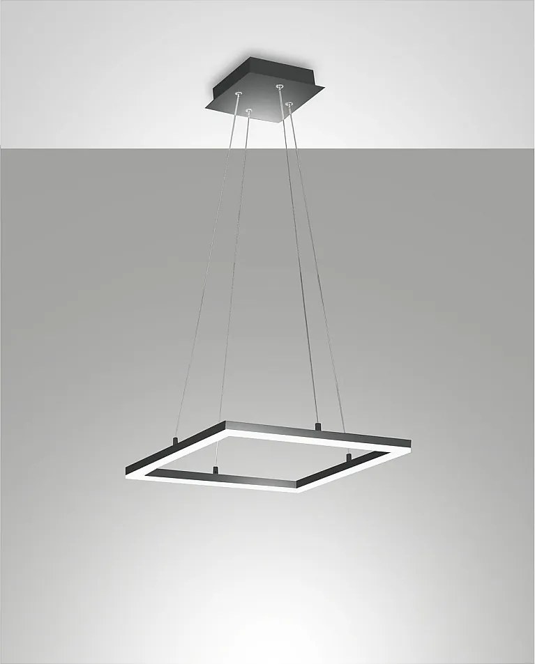 Lampa sufitowa wisząca LED BARD 39W antracytowa 3394-40-282 Fabas Luce