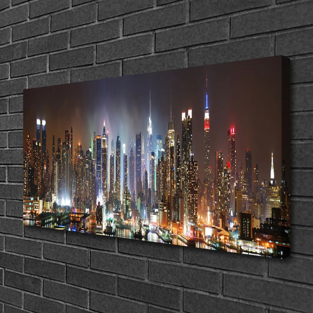 Obraz na płótnie Panorama Wieżowców