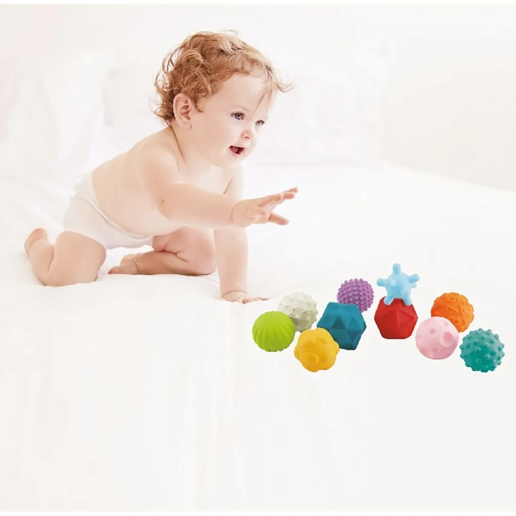 Baby Mix Zestaw zabawek sensorycznych 10 szt.