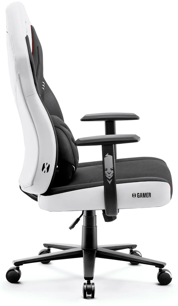 Fotel gamingowy Diablo X-Gamer 2.0 Normal Size, Snow White