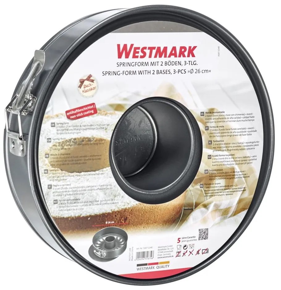 Stalowa forma do pieczenia babki Back Klassiker – Westmark
