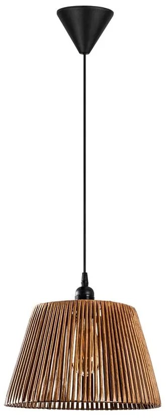 Czarno-beżowa lampa wisząca ø 30 cm Cone – Opviq lights