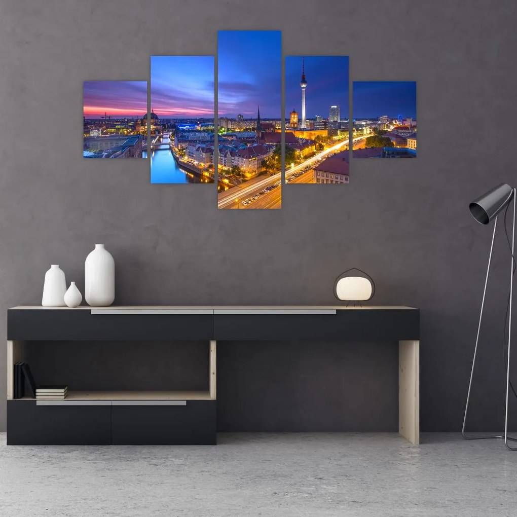 Obraz - Niebieskie niebo nad Berlinem (125x70 cm)