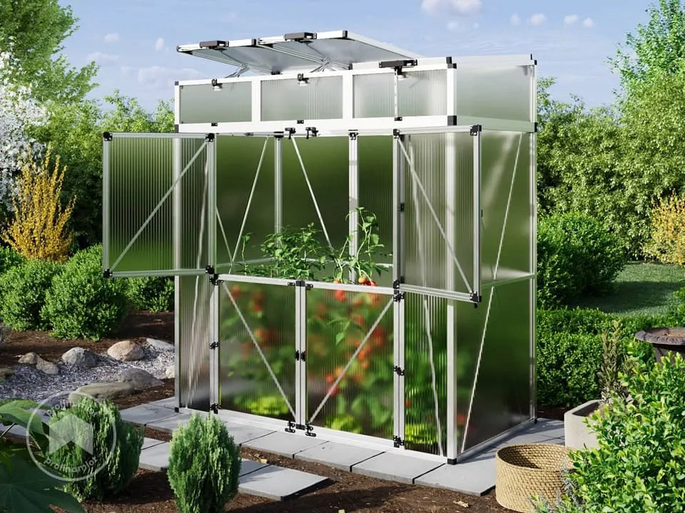 PRIMEYARD 197 x 132 cm Szklarnia na pomidory - (GFPV00882)