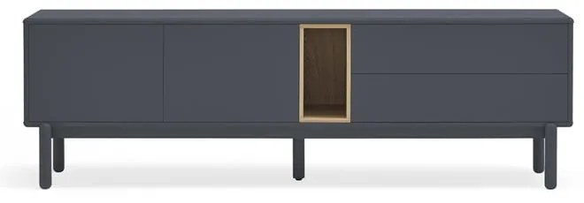 Ciemnoszara szafka pod TV 180x56 cm Corvo – Teulat