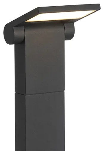 Zewnetrzna Nowoczesny słup ogrodowy antracytowy 60 cm z LED IP54 - Zane Nowoczesny Oswietlenie zewnetrzne