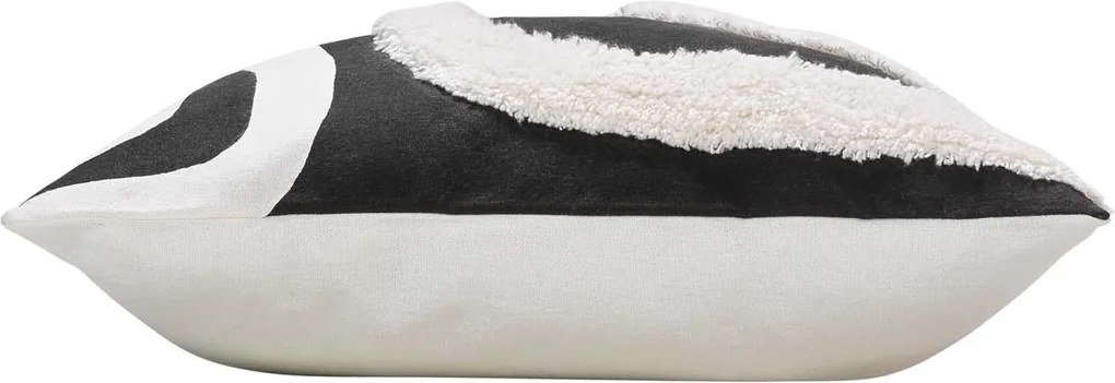 Poszewka dekoracyjna MIRADE, abstrakcyjny wzór, tuftowana bawełna, 40 x 40 cm