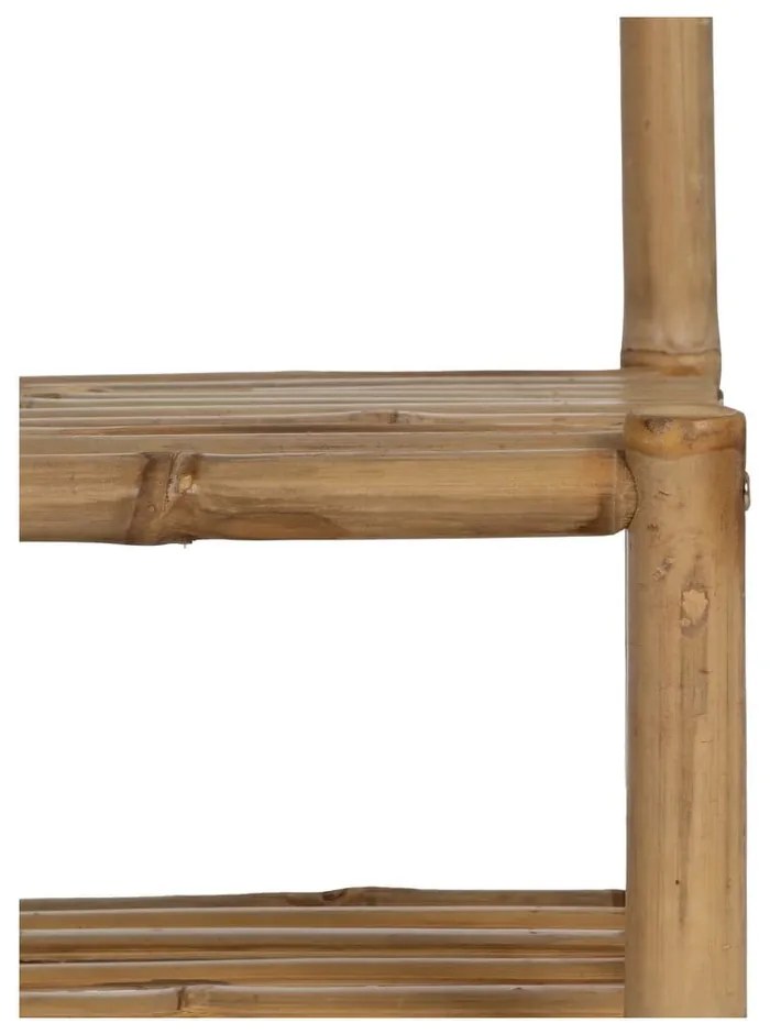 Bambusowy zestaw do przedpokoju w naturalnym kolorze 70x175x32 cm Manali – Ixia