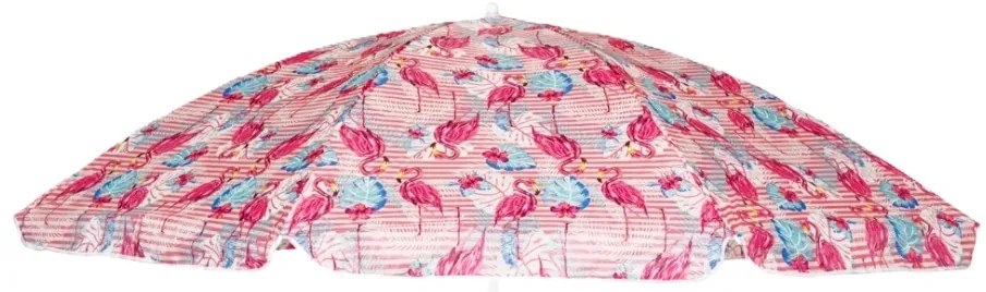Parasol ogrodowy FLAMINGO 200 cm, różowy