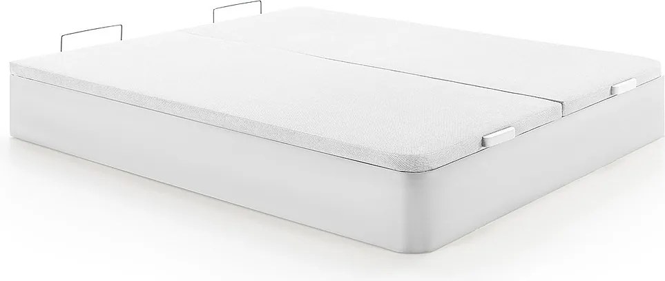 Stelaż ze skrzynią - 180x200 cm - Biały mat - HESTIA marki YSMÉE