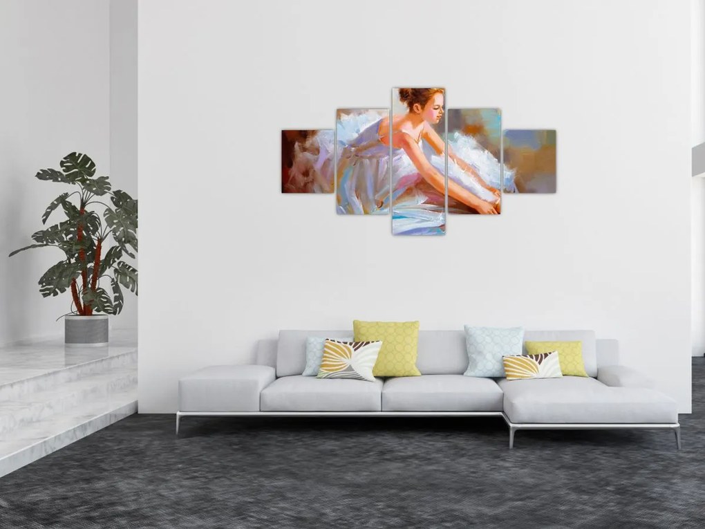 Obraz - Balerina (125x70 cm)