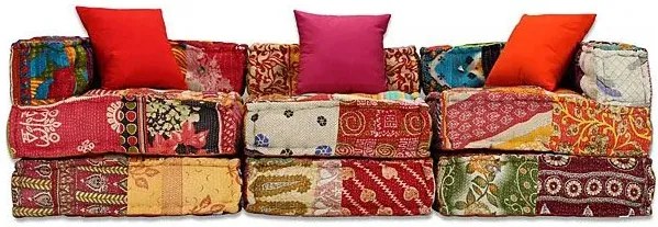 Modułowa patchworkowa sofa M5-N16