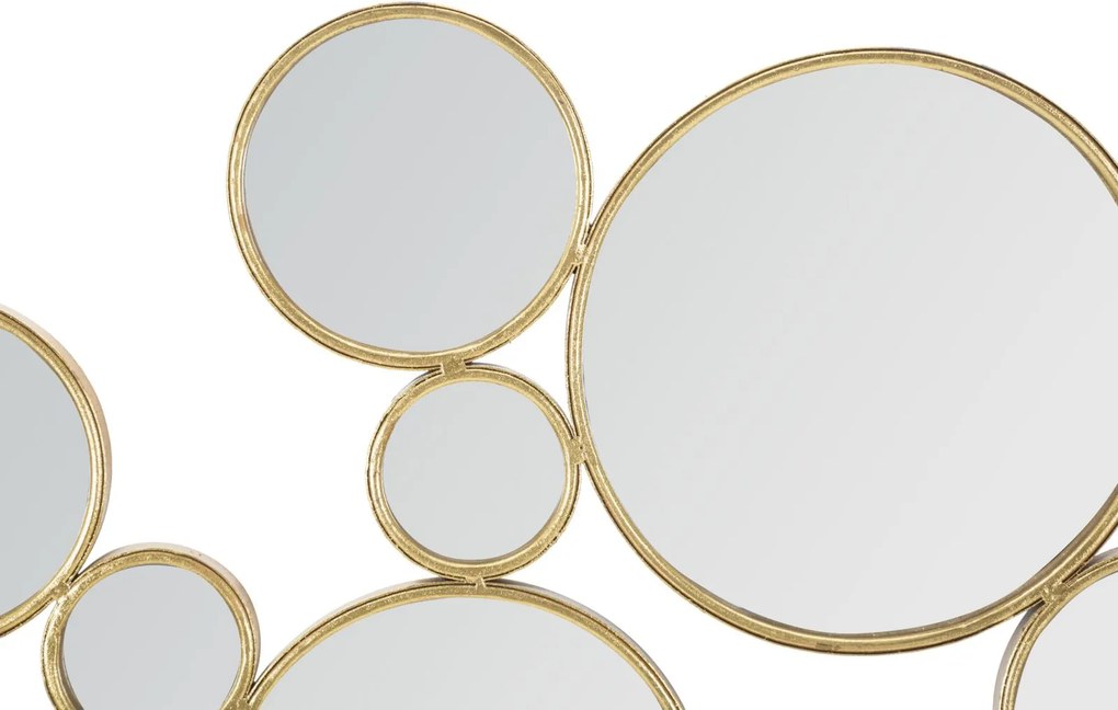 Kompozycja luster w złotej ramie, 100 x 51,5 cm