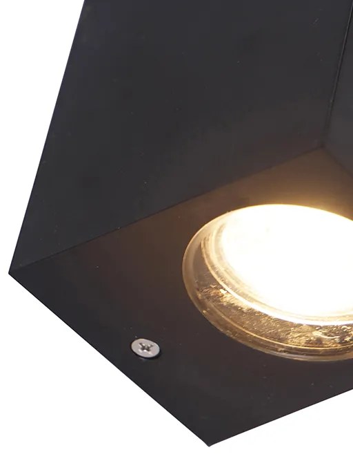 Zewnetrzna Nowoczesna lampa ścienna z czarnego plastiku - Baleno II Nowoczesny Oswietlenie zewnetrzne