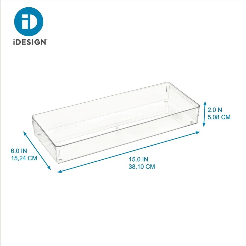 Organizer do szuflady z plastiku z recyklingu Basic – iDesign