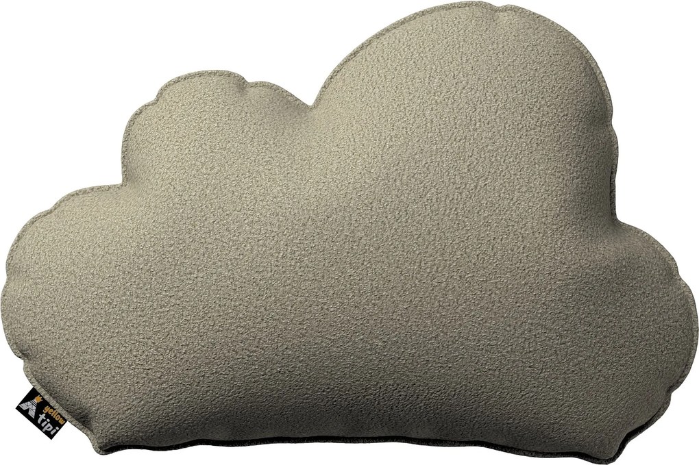 Poduszka Soft Cloud kolor beżowy tkanina strukturalna