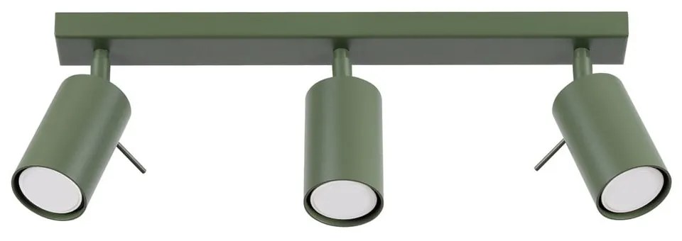 Zielona lampa punktowa 6x45 cm Etna – Sollux