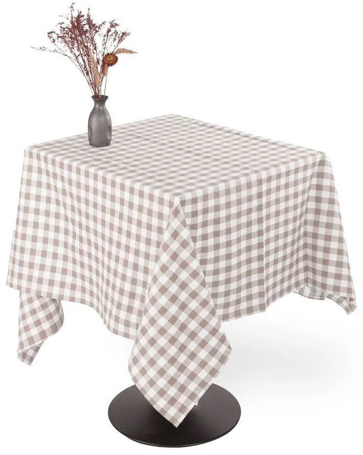 Bawełniany obrus 150x150 cm Gingham – Tiseco Home Studio
