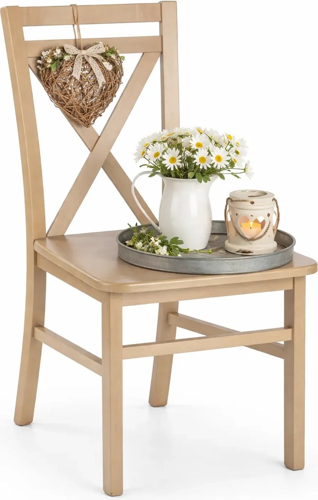 Krzesło skandynawskie dąb sonoma A1-G18