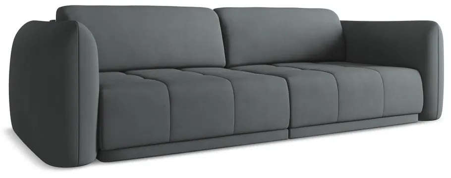 Ciemnoszara sofa 210 cm Hoku – Makamii