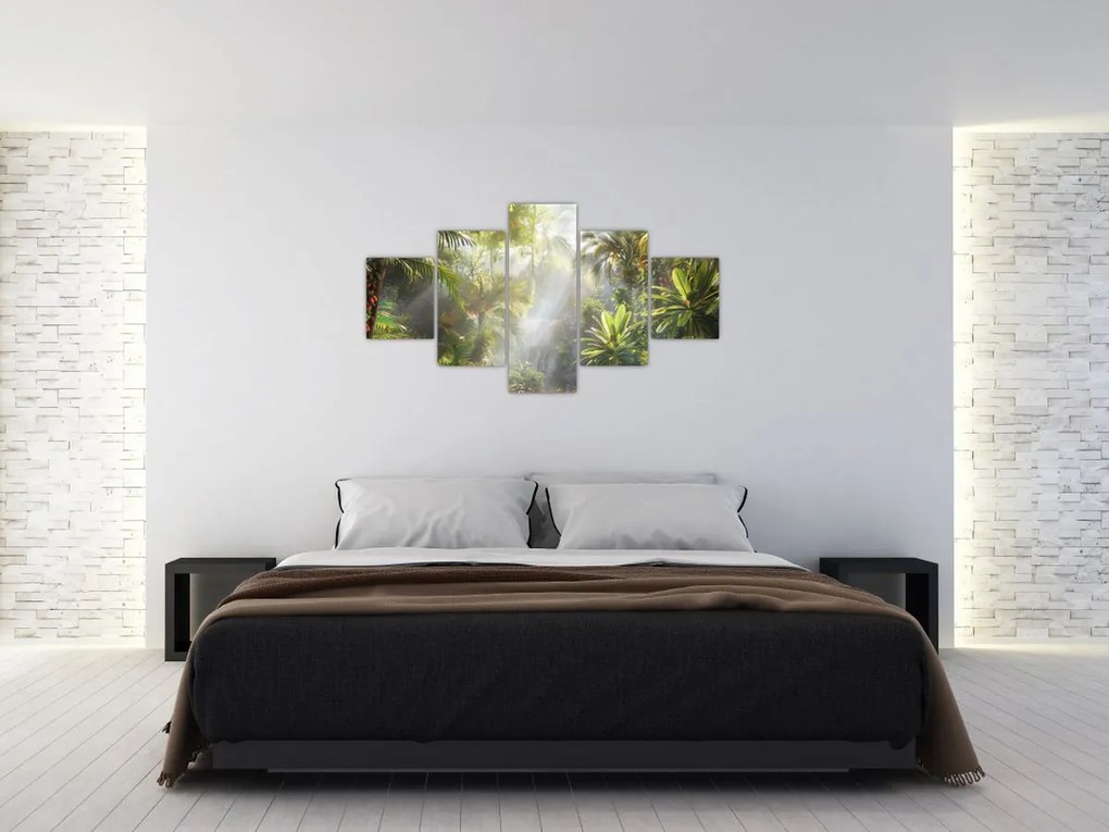 Obraz - Tropikalny las deszczowy (125x70 cm)