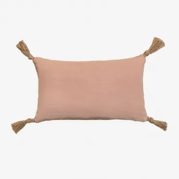 Poduszka Prostokątna Z Bawełny (30x50 Cm) Almiz Mus Terracotta - Sklum