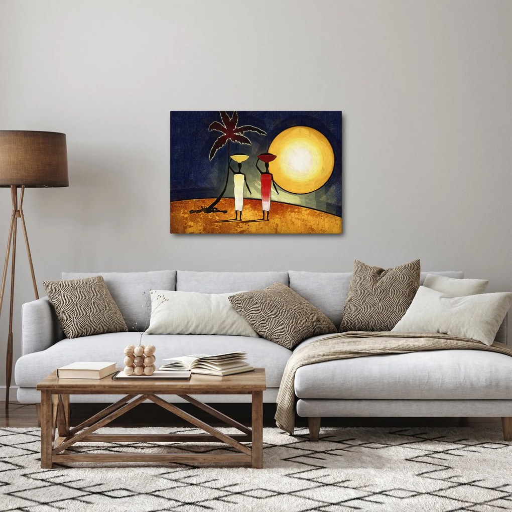 Obraz starożytnego obrazu (70x50 cm)