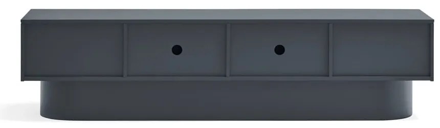 Antracytowa szafka pod TV 200x50 cm Totem – Teulat