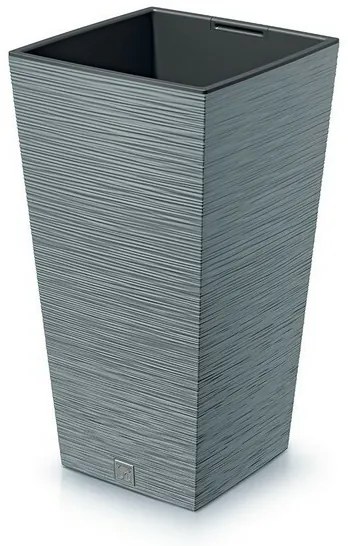 Doniczka FURU SQUARE 39,5 cm, szary, 39 cm