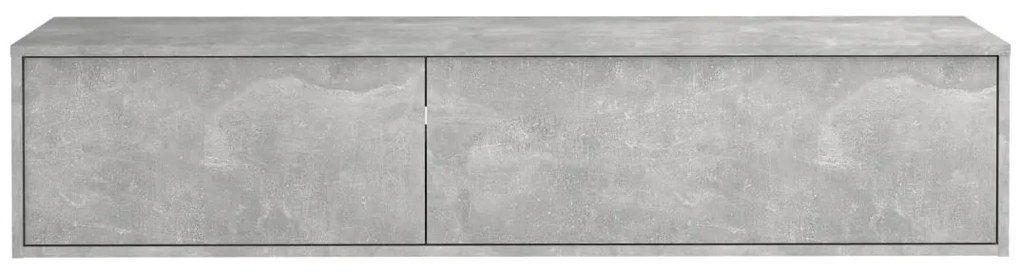 Szafka wisząca pod umywalkę - Szary - szer. 150 cm - ISAURE II
